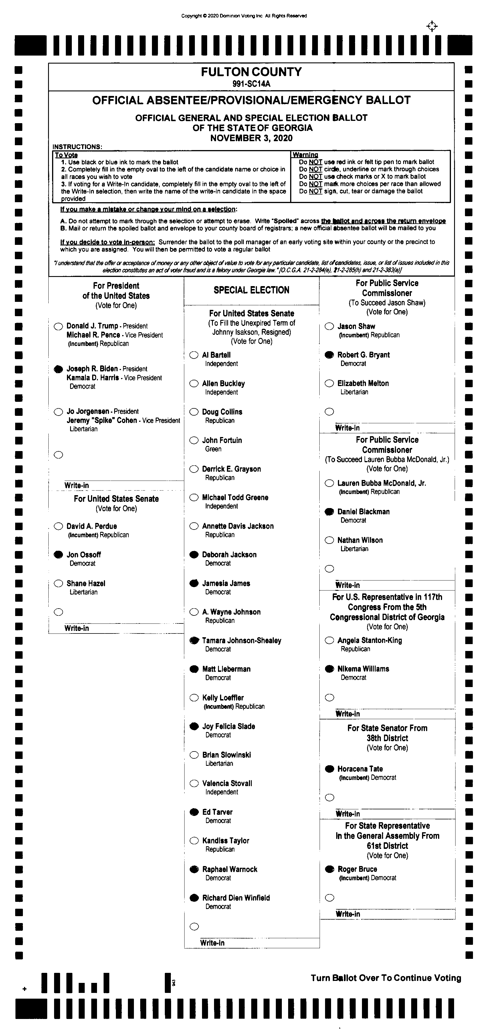 Source Ballot